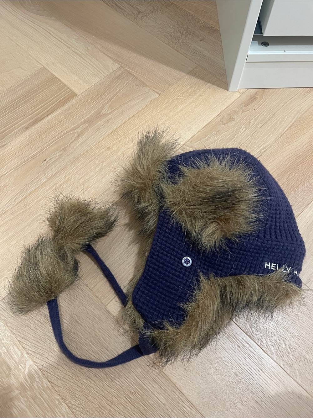 NWOT Helly Hanse Fur-Trim Hat